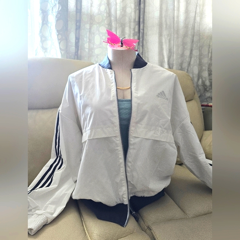 Adidas Women's White Jacket